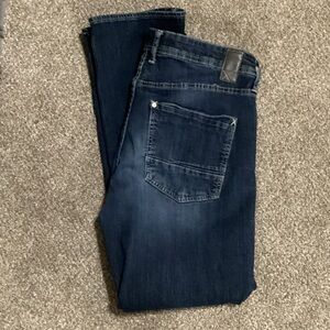 Men's Relaxed Fit Jeans - Dark Blue
